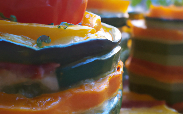 Tian de légumes du soleil fondants