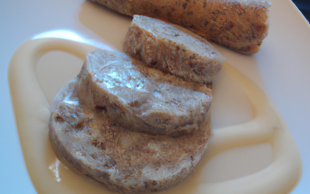 Boudin blanc à la confiture