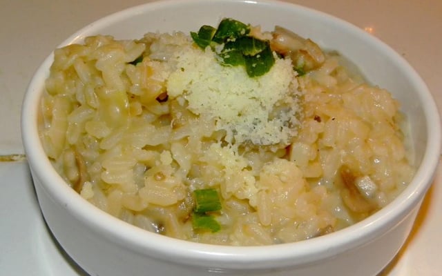 Risotto aux champignons express