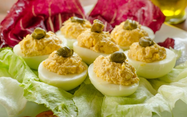 Œufs farcis à la russe