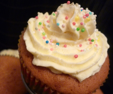 Cupcake au citron confit et chocolat