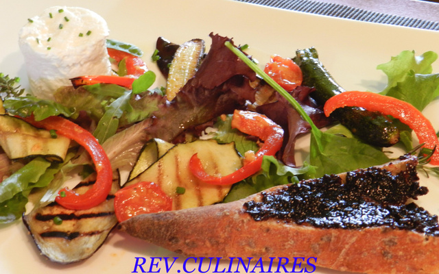 Salade de légumes méditerranéens