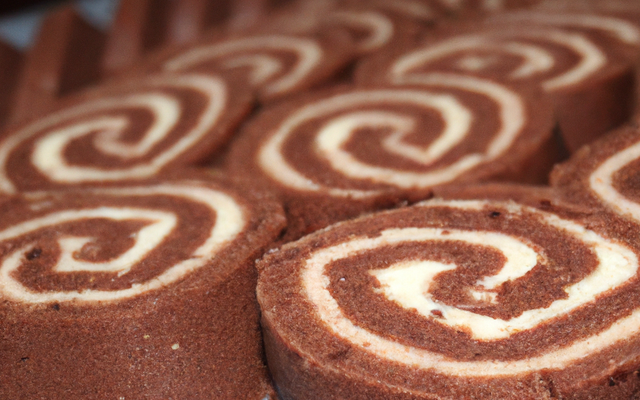 Roulé au chocolat classique