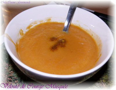 Velouté simplissime de courge musquée