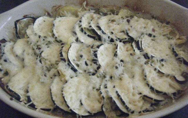 Gratin de courgette-pommes de terre