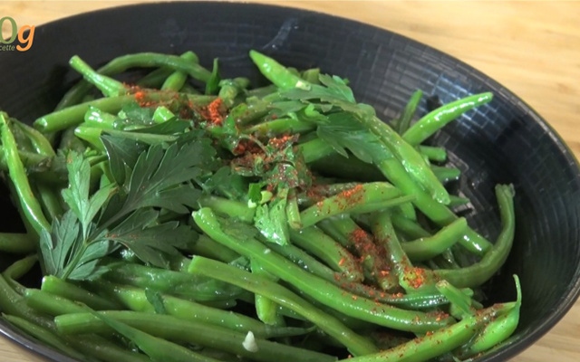 Haricots verts au beurre