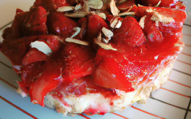 Gâteau aux fraises inratable