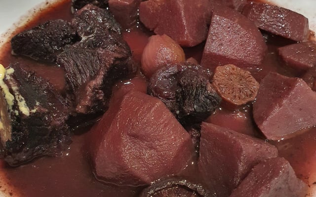 Daube au four de joue de bœuf