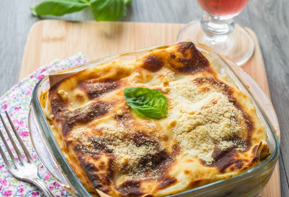 Lasagnes carottes, aubergines et courgettes