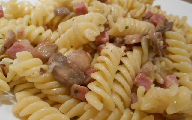 Torsades aux champignons