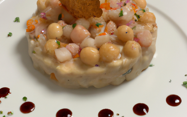 Tartare de Saint Jacques aux Champerloises