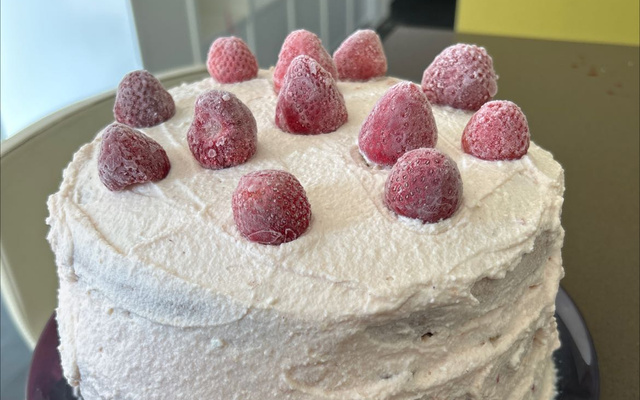 Layer cake aux fraises du Périgord  IGP