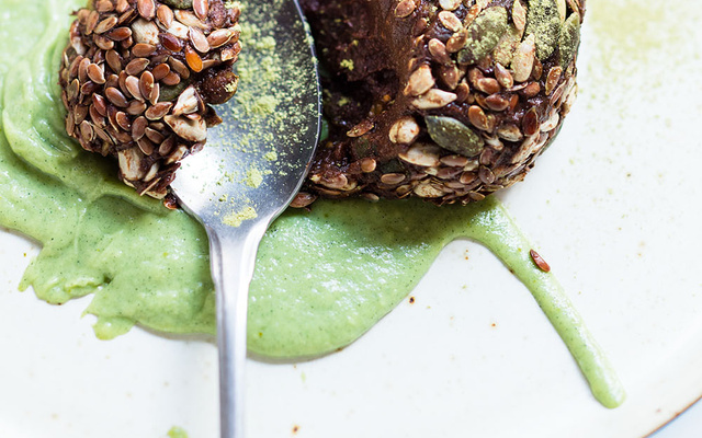 Ganache vegan avocat cacao