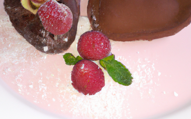 Délice de chocolat au cœur fruité