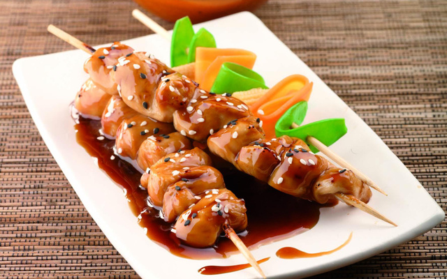 Brochettes yakitori