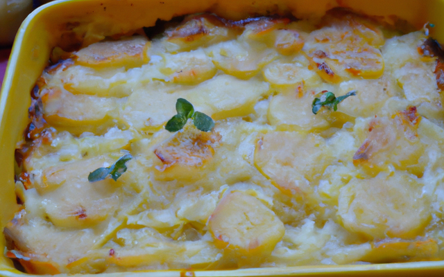 Gratin de pommes de terre facile