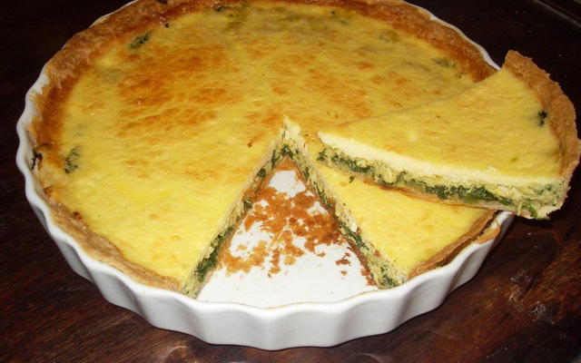 Quiche épinards escalope de dinde