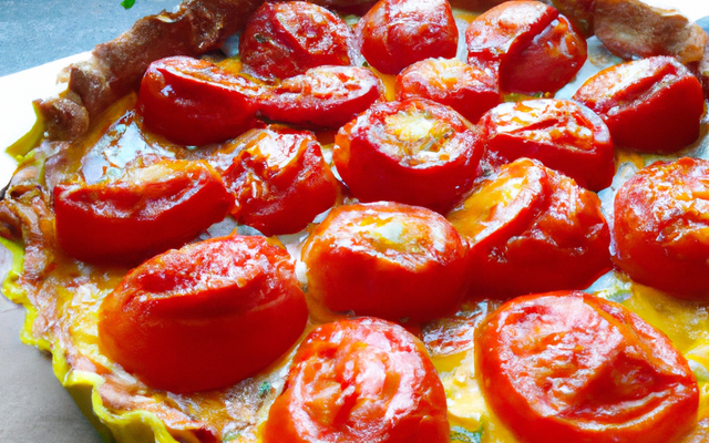 Tarte tomate moutarde