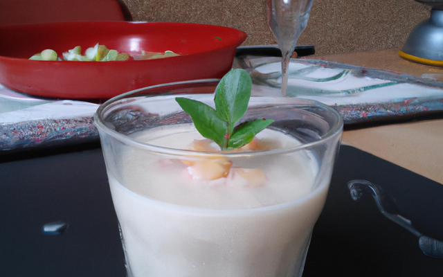 Gaspacho blanc glacé