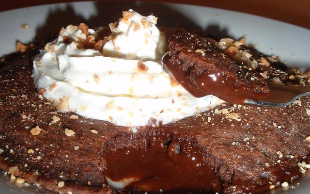 Fondant au chocolat à la poêle