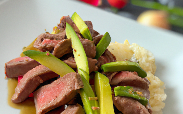 Sauté de bœuf au wasabi