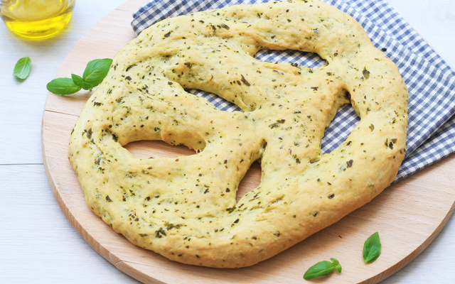 Fougasse aux herbes