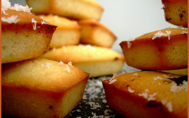 Mini financiers noix de coco