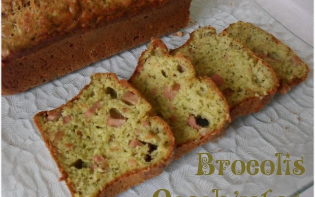 Cake brocolis - cacahuètes