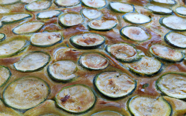 Tarte aux courgettes et maroilles