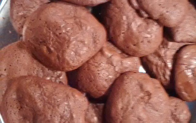Biscuits soufflés au chocolat
