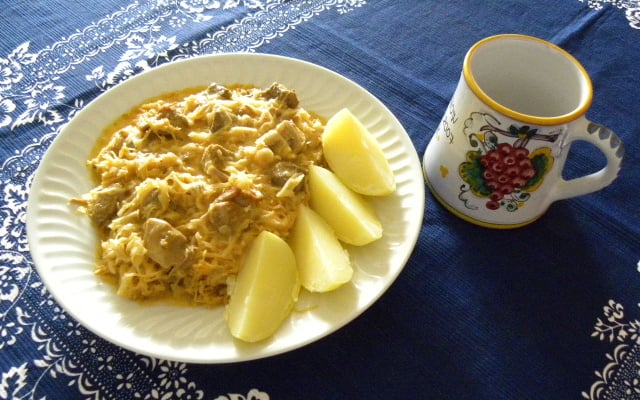 Goulasch à la choucroute