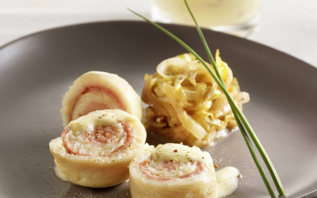 Médaillon de sole et fondue d'endives