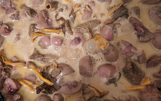 Rognons de veau sauce madère