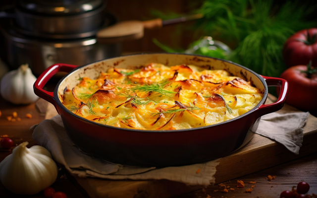 Gratin de pommes de terre de ma maman