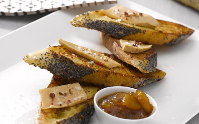 Pain perdu de foie gras