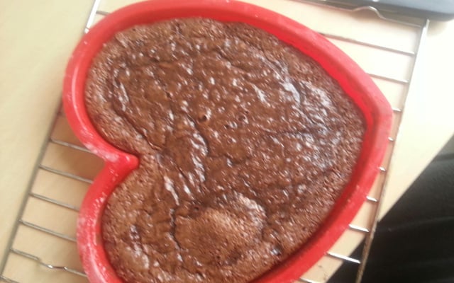 Gâteau fondant au chocolat sans beurre