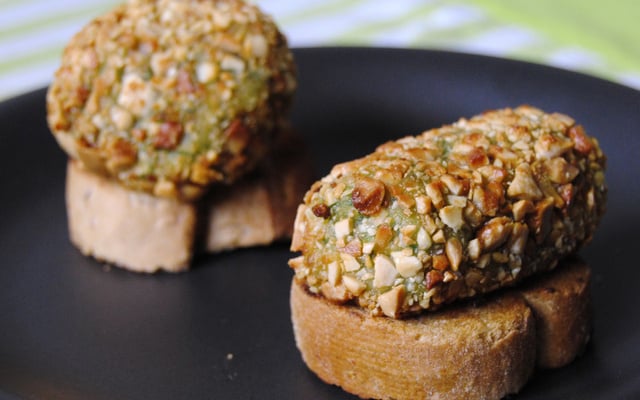 Croquettes d'épinards aux amandes
