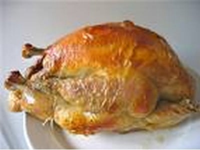Poulet rôti à la moutarde