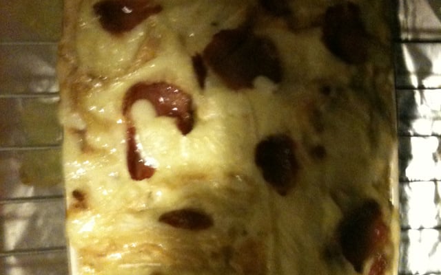 Tartiflette maison au jambon de parme et reblochon