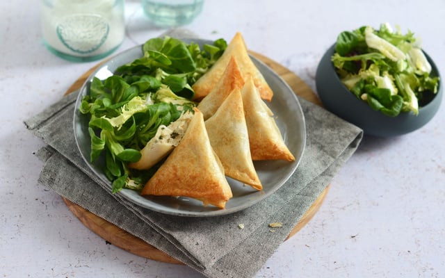 Samoussas au boursin