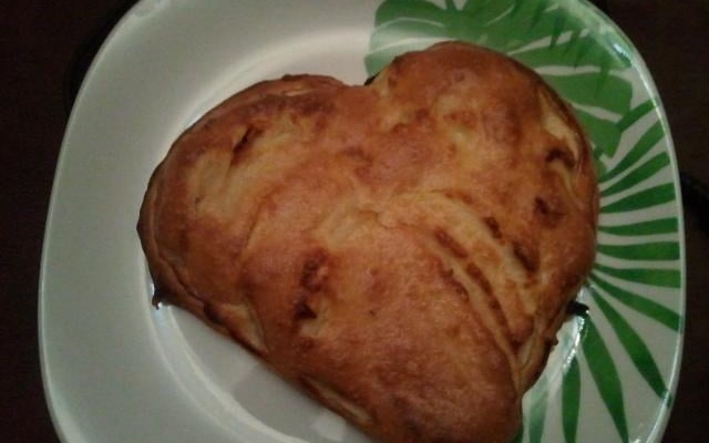 Tarte aux pommes et crème amandine