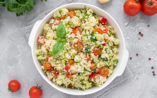 Taboulé aux herbes aromatiques