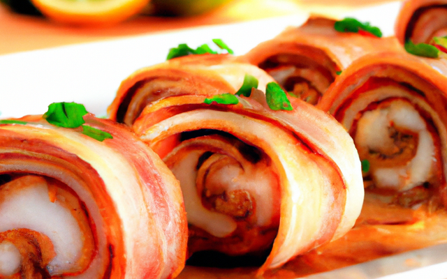 Roulades de chicons flambées