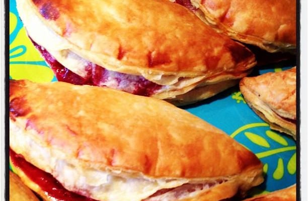 Chaussons à la framboise