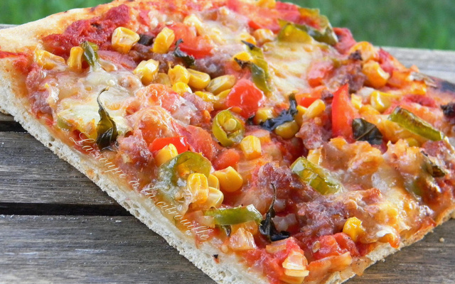 Pizza mexicaine traditionnelle