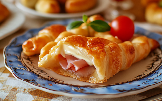 Friands jambon & fromage