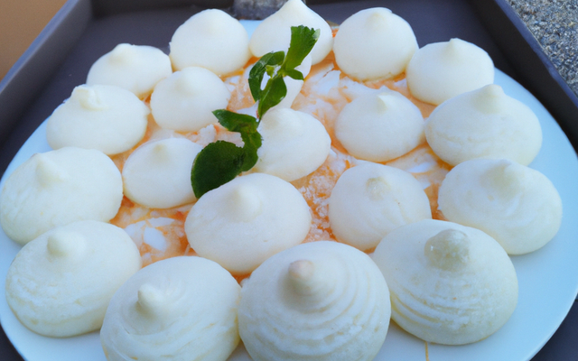 Melon de Cavaillon meringué