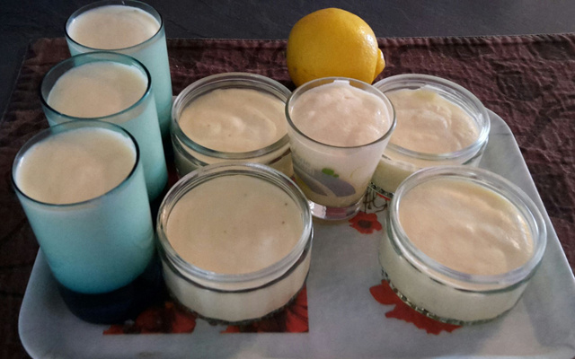 Mousse au citron trop simple