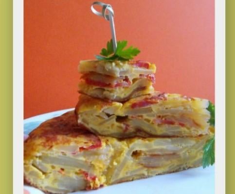 Tortilla au chorizo