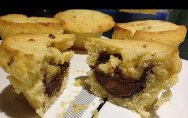 Petit fondant au nutella